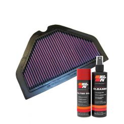 K&N Air Filter KA-1093 + Aerosol Recharge Kit