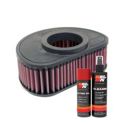 K&N Air Filter KA-1603 + Aerosol Recharge Kit