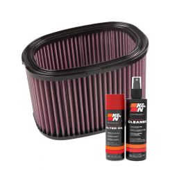 K&N Air Filter KA-7408 + Aerosol Recharge Kit