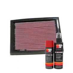 K&N Air Filter KA-7589 + Aerosol Recharge Kit