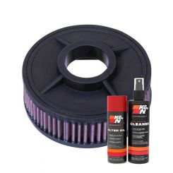 K&N Air Filter KA-8095 + Aerosol Recharge Kit