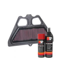 K&N Air Filter KA-9017 + Aerosol Recharge Kit