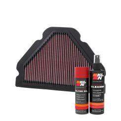 K&N Air Filter KA-9098 + Aerosol Recharge Kit