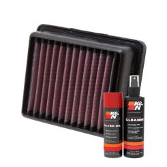 K&N Air Filter KT-1211 + Aerosol Recharge Kit