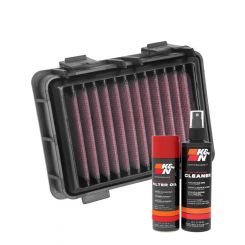 K&N Air Filter KT-1217 + Aerosol Recharge Kit