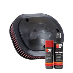 K&N Air Filter PL-1814 + Aerosol Recharge Kit