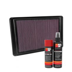 K&N Air Filter PL-2415 + Aerosol Recharge Kit