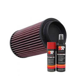 K&N Air Filter PL-5509 + Aerosol Recharge Kit