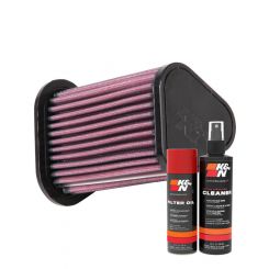 K&N Air Filter RO-6518 + Aerosol Recharge Kit