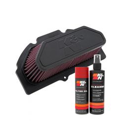 K&N Air Filter SU-1009 + Aerosol Recharge Kit