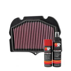 K&N Air Filter SU-1308R + Aerosol Recharge Kit