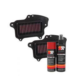 K&N Air Filter SU-1409 + Aerosol Recharge Kit
