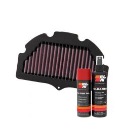 K&N Air Filter SU-7506R + Aerosol Recharge Kit
