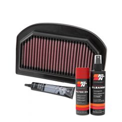 K&N Air Filter TB-1212 + Aerosol Recharge Kit