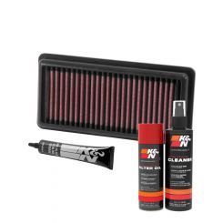 K&N Air Filter TB-1213 + Aerosol Recharge Kit