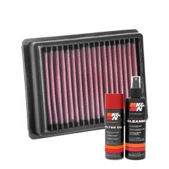 K&N Air Filter TB-1216 + Aerosol Recharge Kit