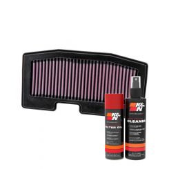 K&N Air Filter TB-6713 + Aerosol Recharge Kit