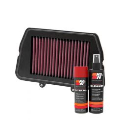 K&N Air Filter TB-8011 + Aerosol Recharge Kit