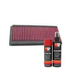 K&N Air Filter TB-9097 + Aerosol Recharge Kit