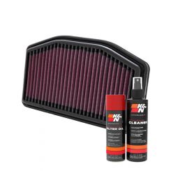 K&N Air Filter YA-1009 + Aerosol Recharge Kit