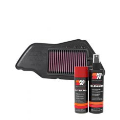 K&N Air Filter YA-1209 + Aerosol Recharge Kit