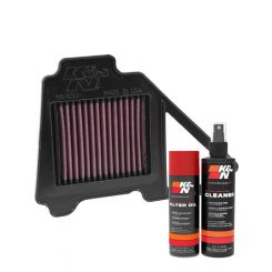 K&N Air Filter YA-1213 + Aerosol Recharge Kit