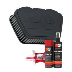 K&N Air Filter YA-1307 + Aerosol Recharge Kit