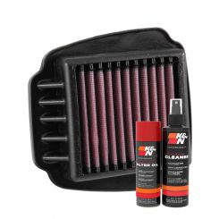 K&N Air Filter YA-1515 + Aerosol Recharge Kit