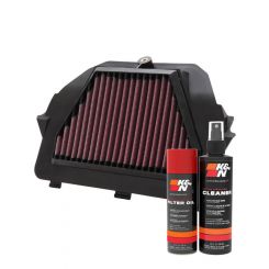 K&N Air Filter YA-6008 + Aerosol Recharge Kit