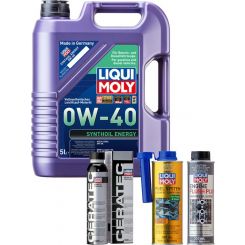 Liqui Moly Synthoil Energy 0W-40 5L + Platinum Service Kit