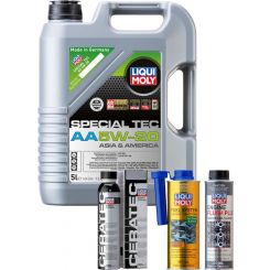 Liqui Moly Special Tec AA 5W-20 5L + Platinum Service Kit