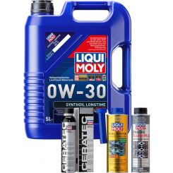 Liqui Moly Synthoil Longtime Plus 0W-30 5L + Platinum Service Kit