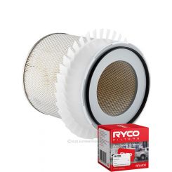 Ryco Air Filter Heavy Duty HDA5283 + Service Stickers