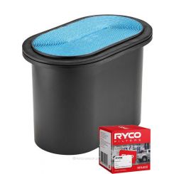 Ryco Air Filter Heavy Duty HDA6034 + Service Stickers