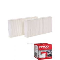 Ryco Cabin Air Filter RCA250P + Service Stickers
