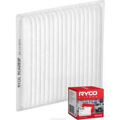 Ryco Cabin Air Filter RCA283P + Service Stickers