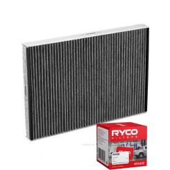 Ryco Cabin Air Filter Activated Carbon RCA176C + Service Stickers