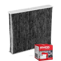 Ryco Cabin Air Filter Activated Carbon RCA207C + Service Stickers