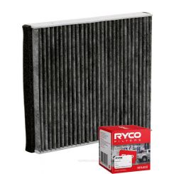 Ryco Cabin Air Filter Activated Carbon RCA273C + Service Stickers