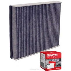 Ryco Cabin Air Filter Activated Carbon RCA287C + Service Stickers