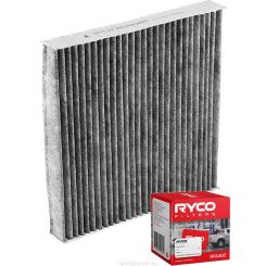 Ryco Cabin Air Filter Activated Carbon RCA296C + Service Stickers