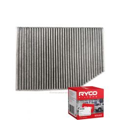Ryco Cabin Air Filter Activated Carbon RCA415C + Service Stickers
