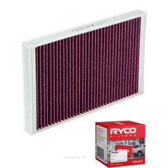 Ryco Cabin Air Filter Microshield RCA114MS + Service Stickers