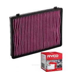Ryco Cabin Air Filter Microshield RCA194MS + Service Stickers