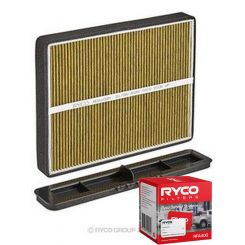 Ryco Cabin Air Filter N99 MicroShield RCA100M + Service Stickers