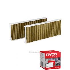 Ryco Cabin Air Filter N99 MicroShield RCA174M + Service Stickers