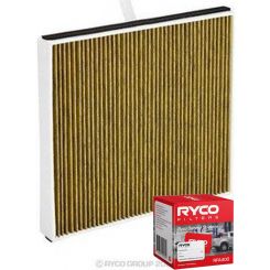Ryco Cabin Air Filter N99 MicroShield RCA227M + Service Stickers