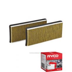 Ryco Cabin Air Filter N99 MicroShield RCA230M + Service Stickers