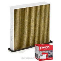 Ryco Cabin Air Filter N99 MicroShield RCA252M + Service Stickers