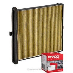 Ryco Cabin Air Filter N99 MicroShield RCA275M + Service Stickers